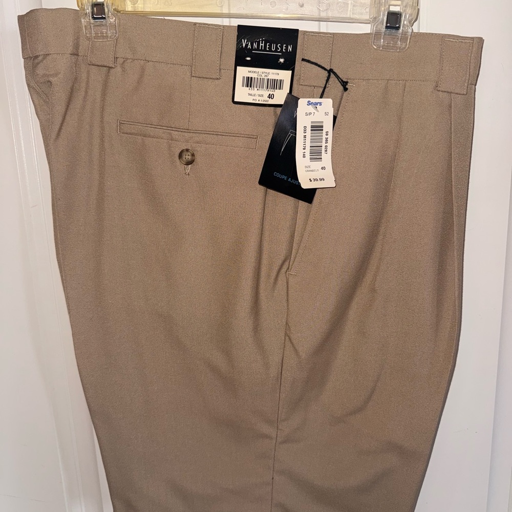 Van Heusen Classic Beige Trousers
